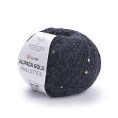 Пряжа Yarnart Alpaca Gold Paillettes 9314