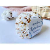 Пайетки Avanti Yarn королевские на хлопке (Молочные) 22