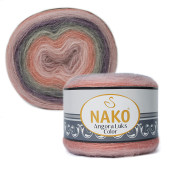 Пряжа Nako Angora Luks Color 81915