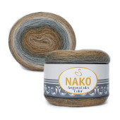 Пряжа Nako Angora Luks Color 81907