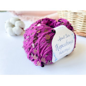 Пайетки Avanti Yarn королевские на хлопке (Сливовый) 55