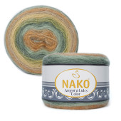 Пряжа Nako Angora Luks Color 81912