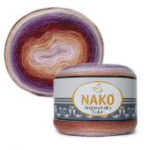 Пряжа Nako Angora Luks Color 81918