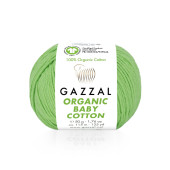 Пряжа Gazzal Organic Baby Cotton 421
