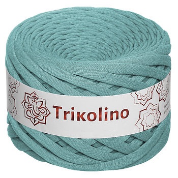Пряжа трикотажная 7-9 мм "Trikolino" 100м. Полынь