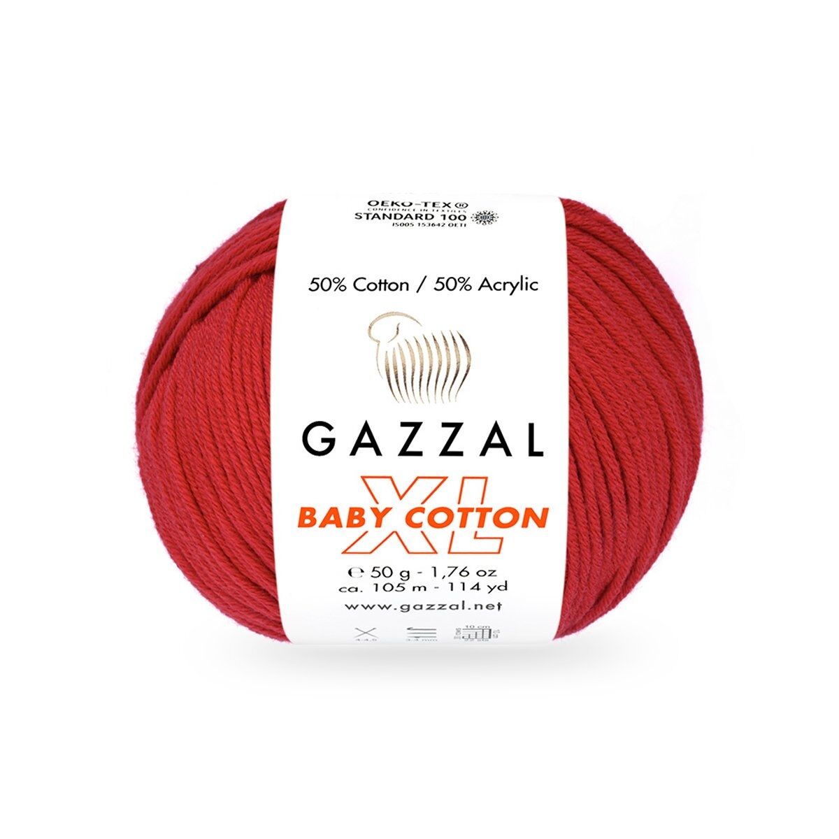 Пряжа Gazzal BabyCotton XL 3443
