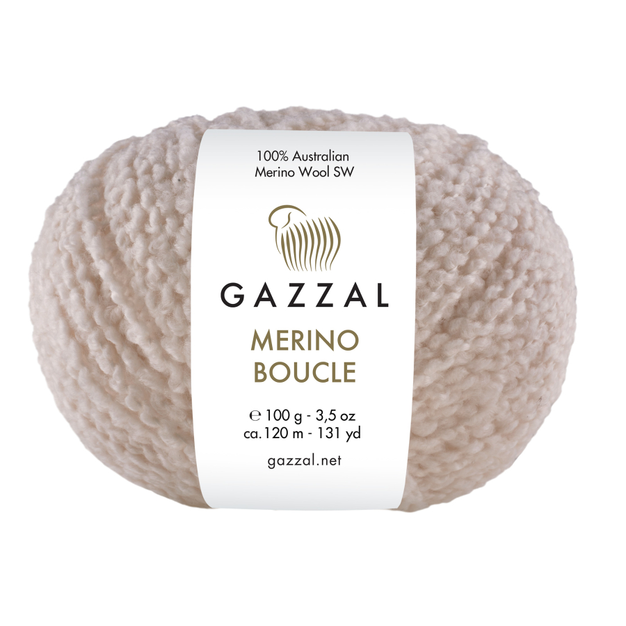 Пряжа Gazzal Merino Boucle 3764