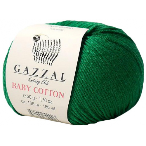 Пряжа Gazzal Baby Cotton 3456