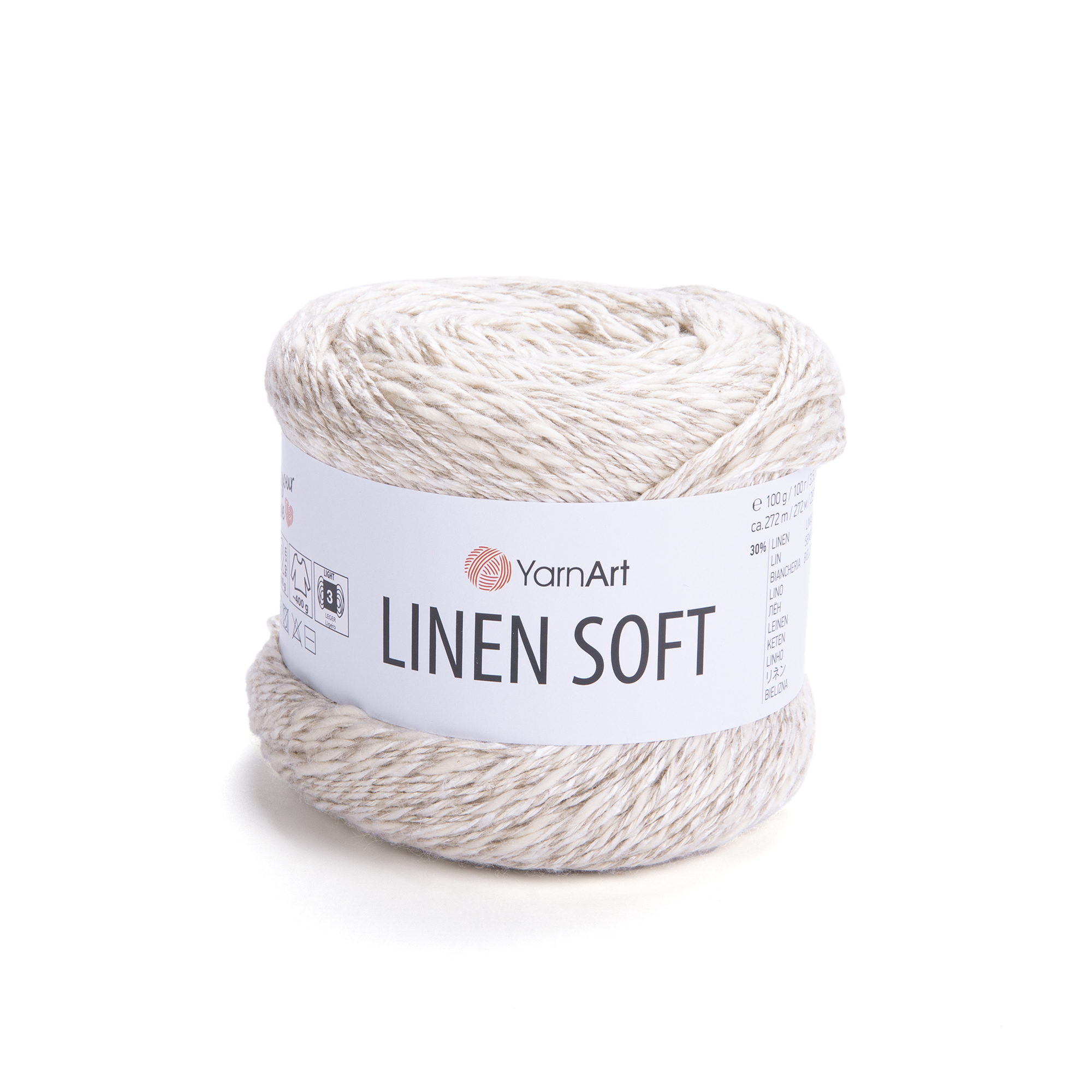 Пряжа YarnArt Linen Soft 7303