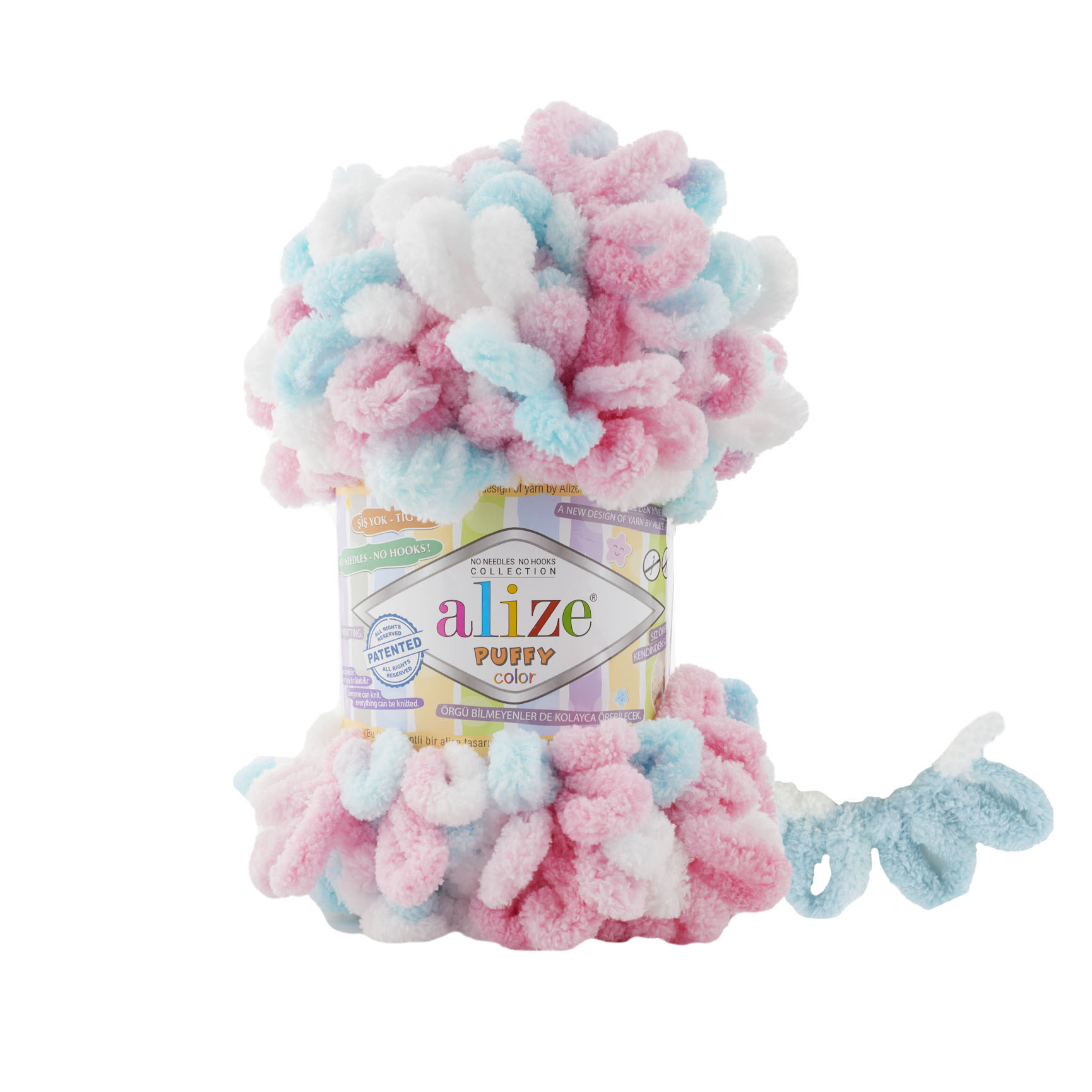 Пряжа Alize Puffy Color 6377
