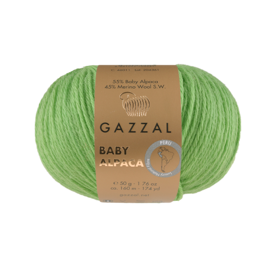 Пряжа Gazzal Baby Alpaca 46033