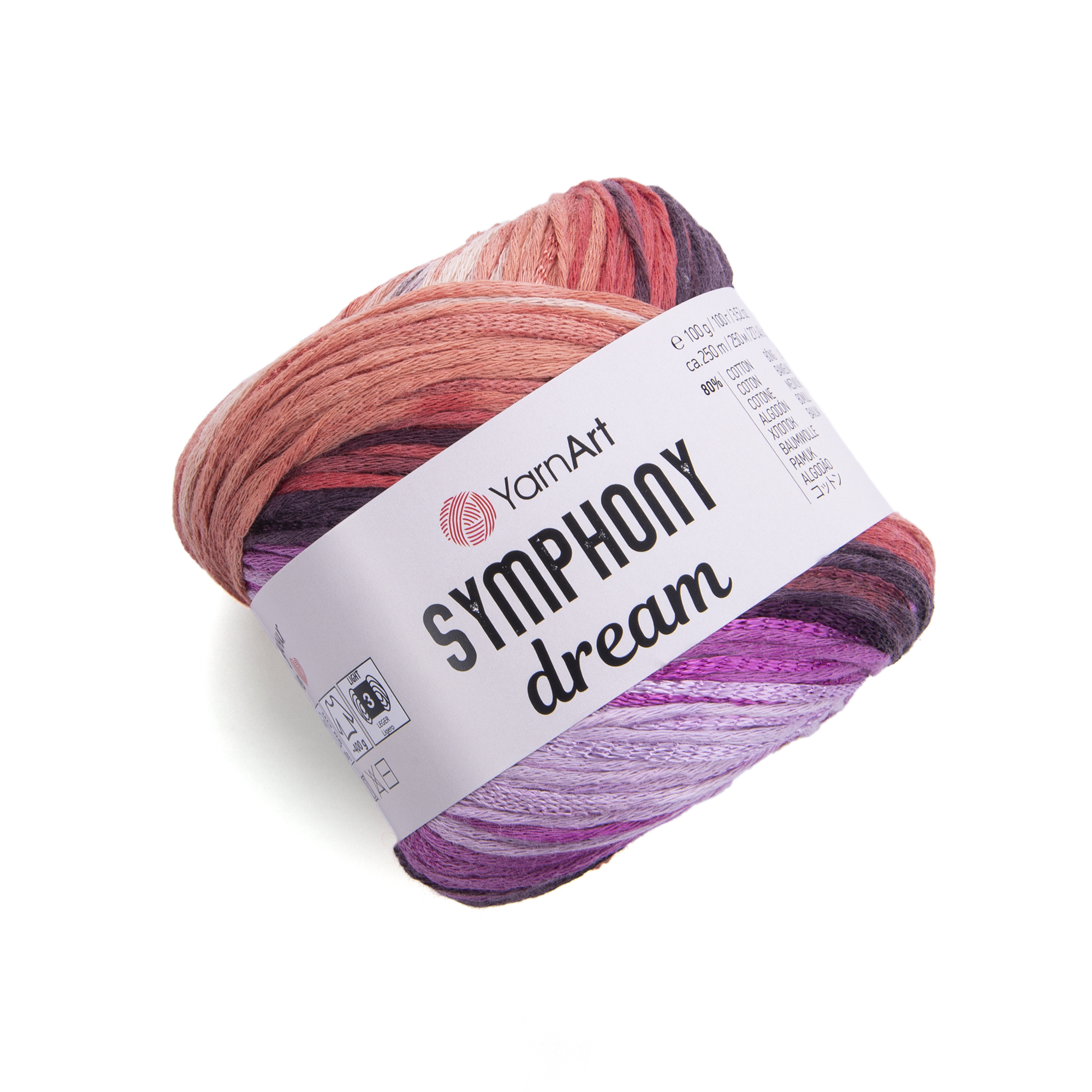 Пряжа YarnArt Symphony Dream 3106