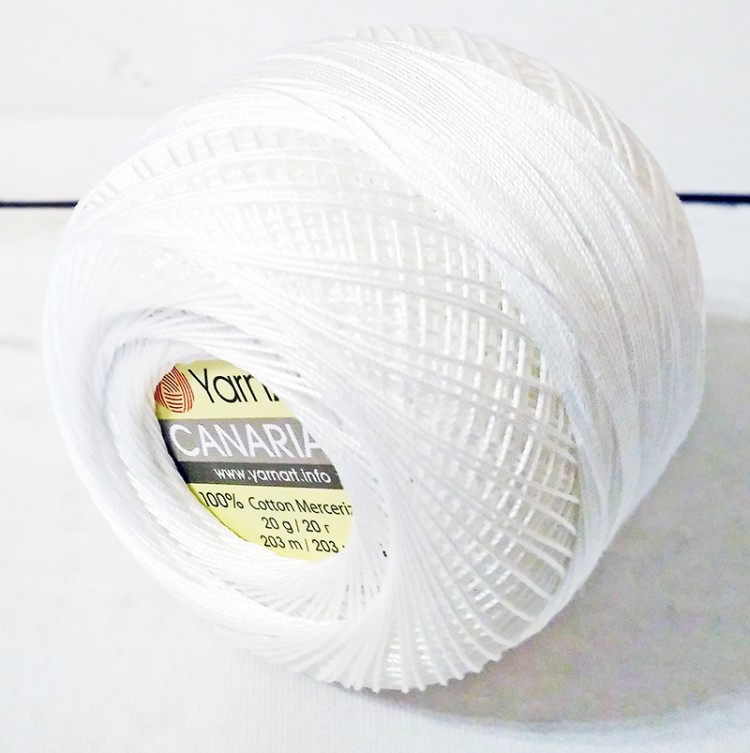 Пряжа YarnArt Canarias 0000