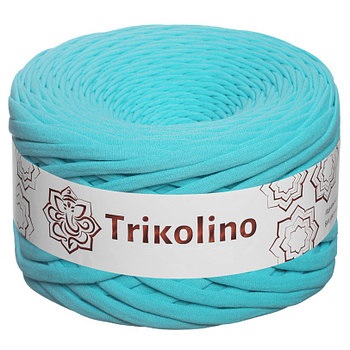 Пряжа трикотажная 7-9 мм "Trikolino" 100м. Ментол
