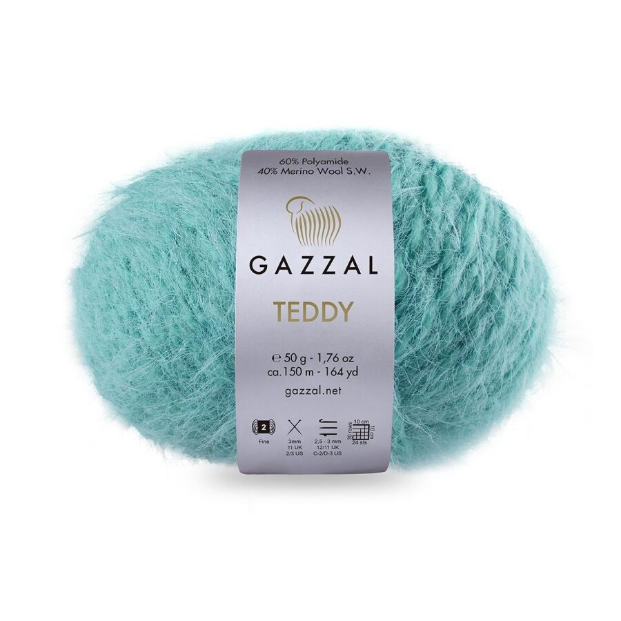 Пряжа Gazzal Teddy 6558