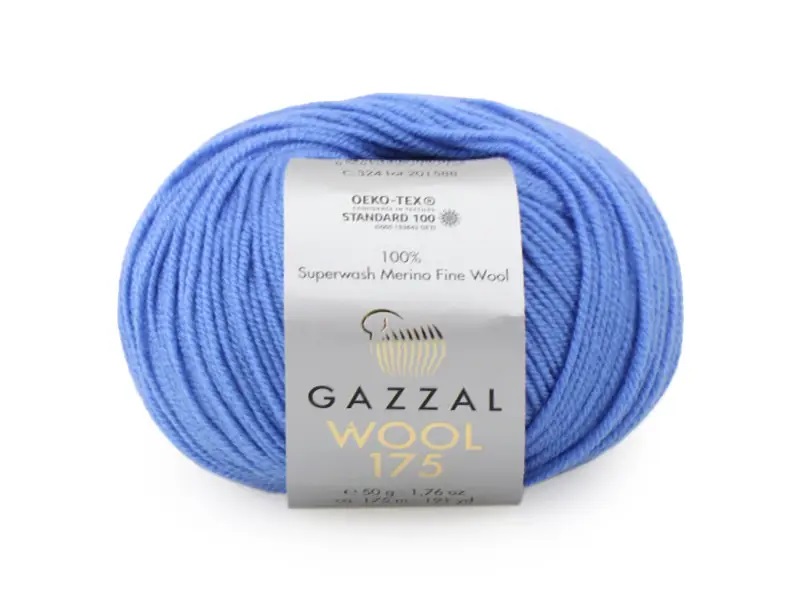 Пряжа Gazzal Wool 175 324