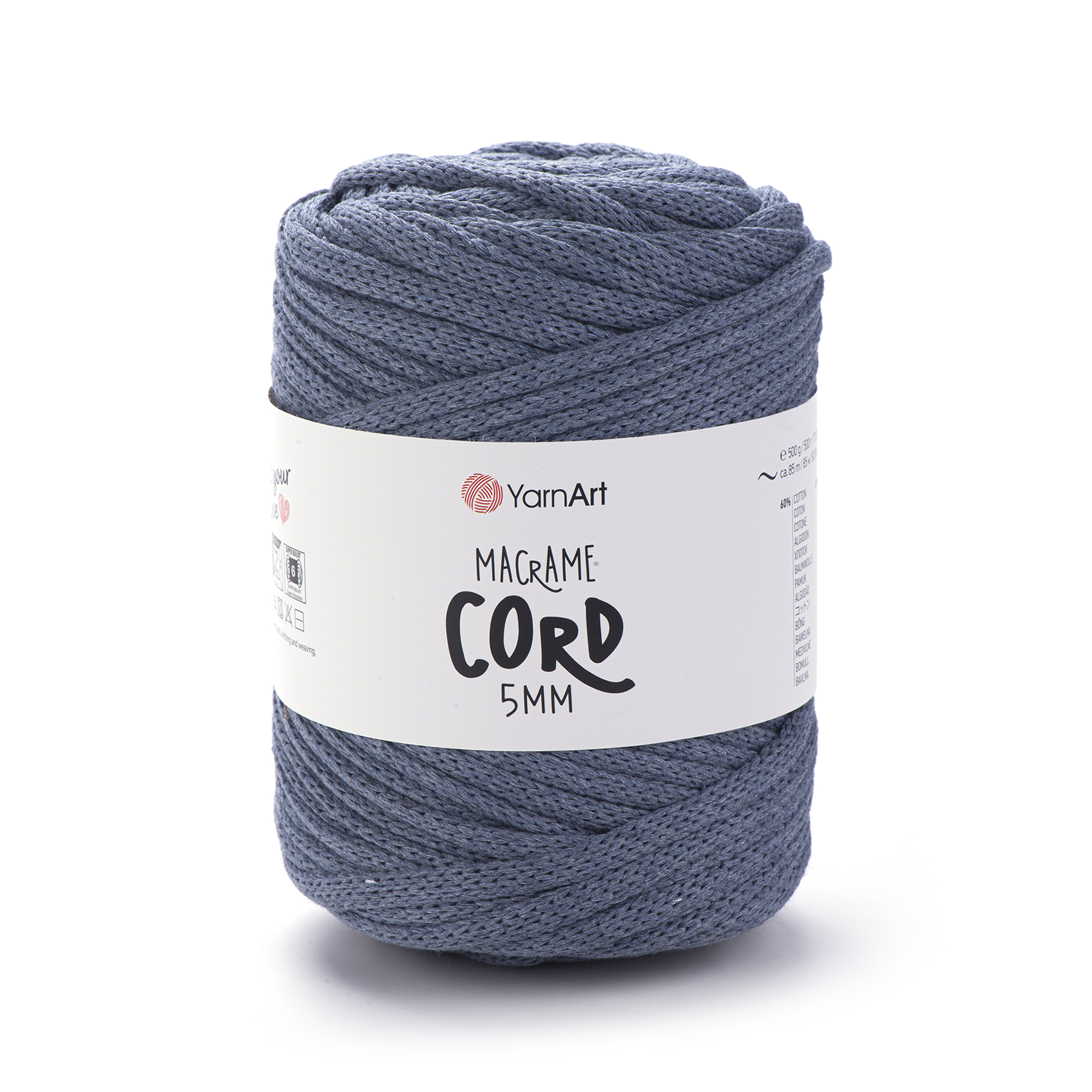 Пряжа YarnArt Macrame Cord 5mm 761