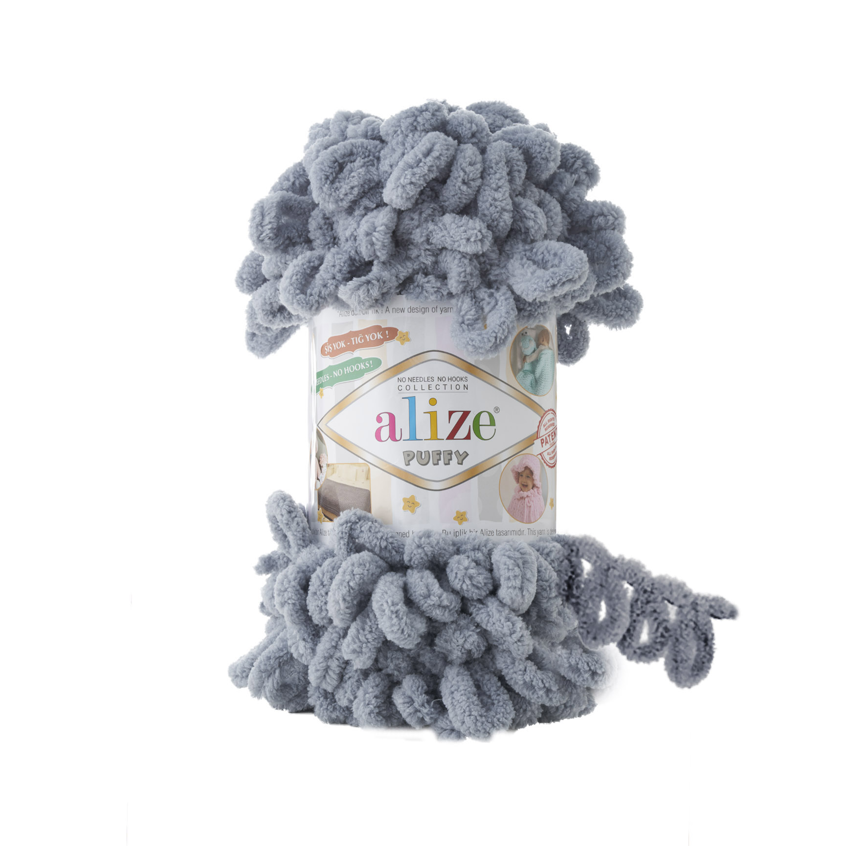 Пряжа Alize Puffy 428
