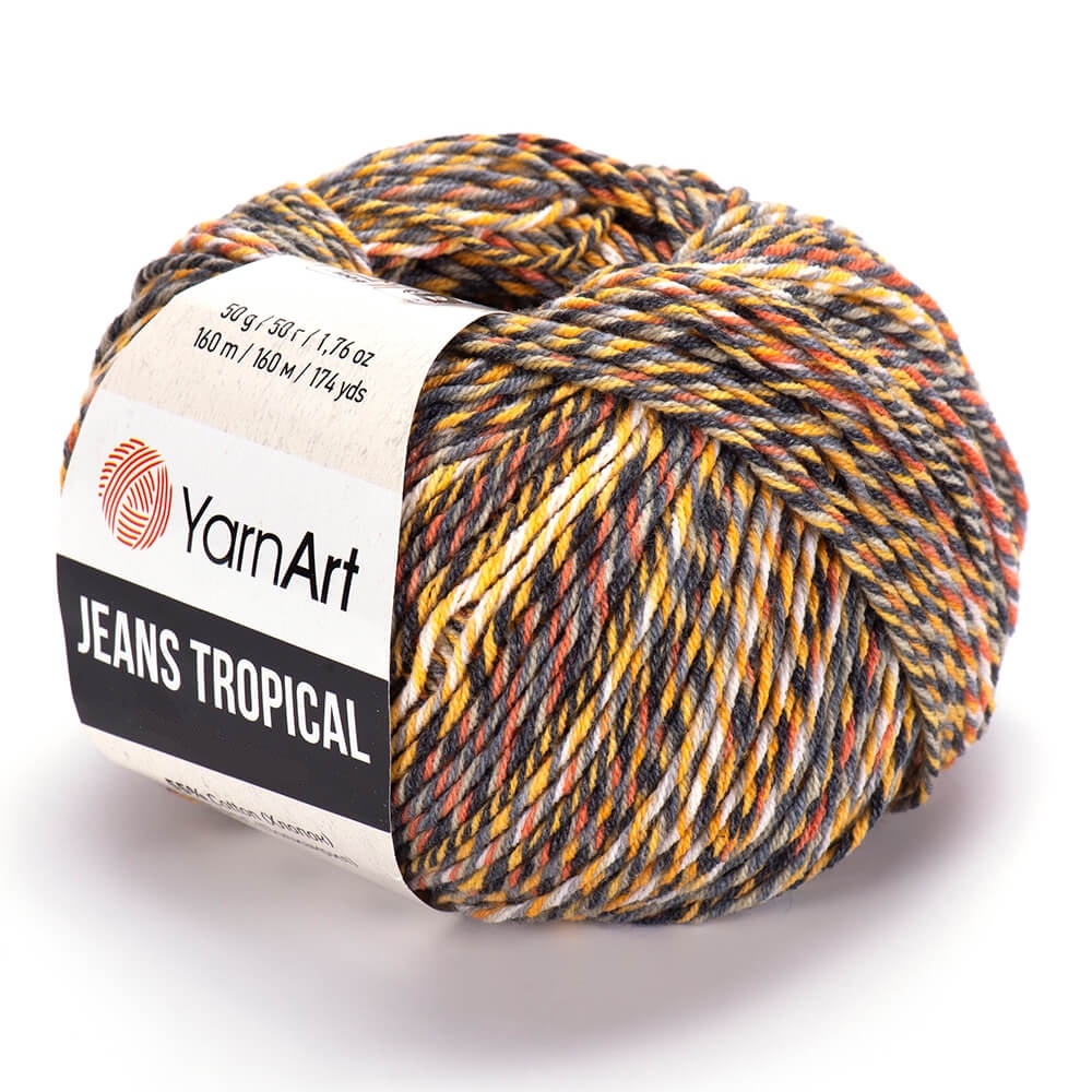 Пряжа YarnArt Jeans Tropical 610