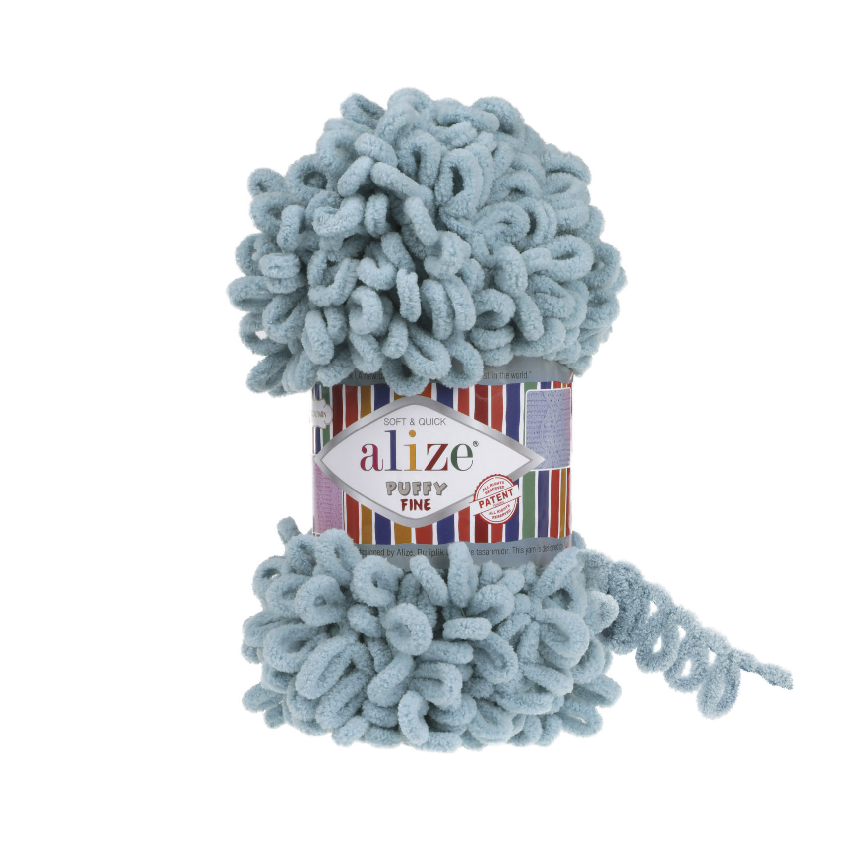 Пряжа Alize Puffy Fine 414