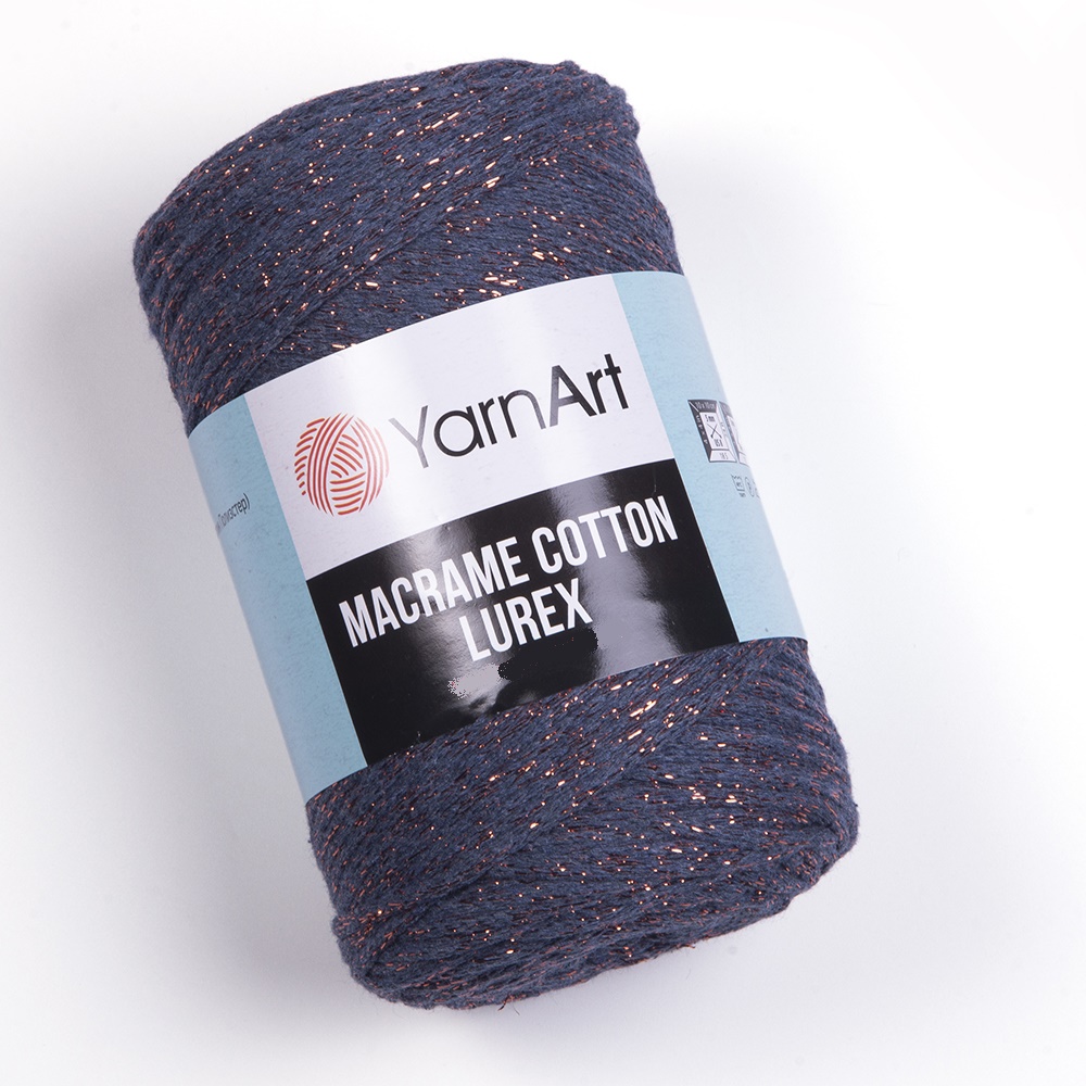 Пряжа YarnArt Macrame Cotton lurex 731