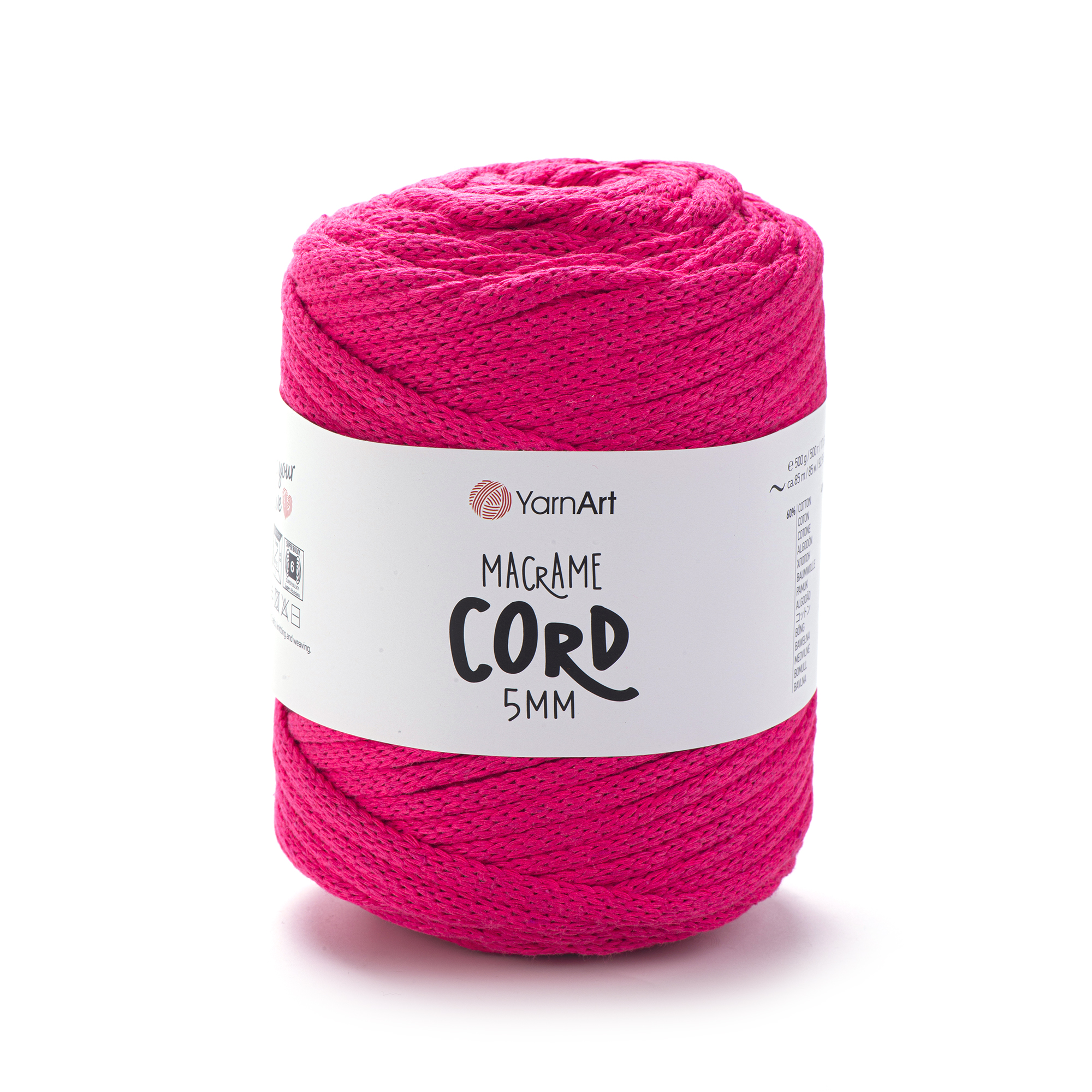 Пряжа YarnArt Macrame Cord 5mm 803