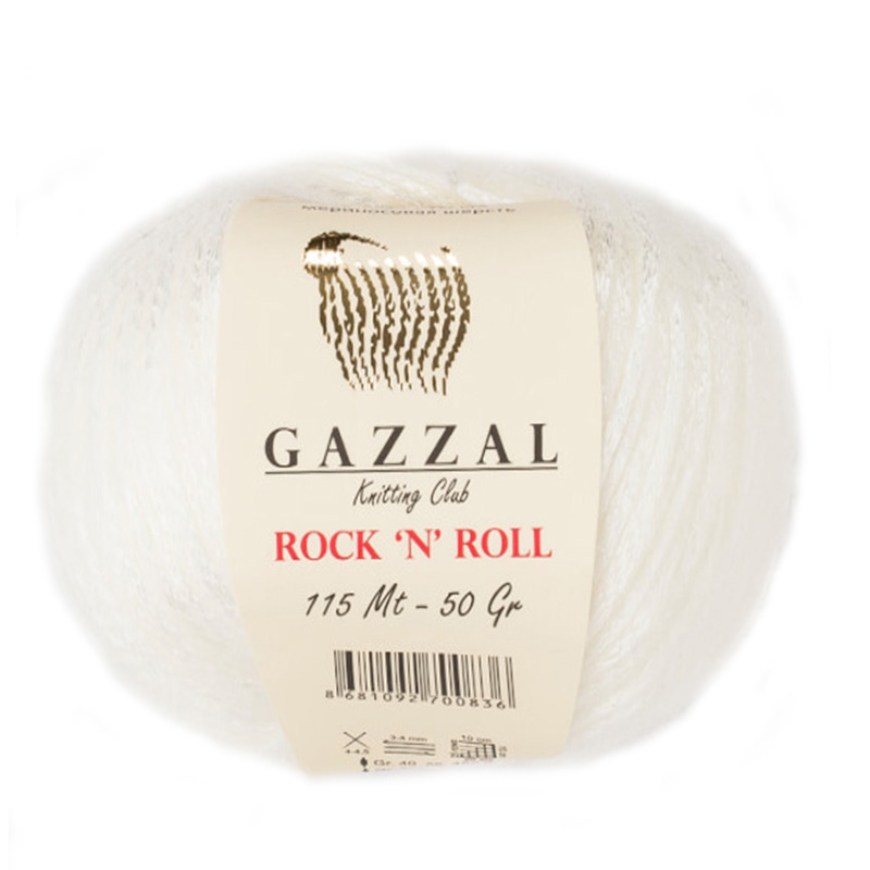 Пряжа Gazzal Rock'n'Roll 13733