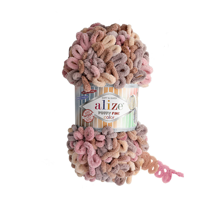 Пряжа Alize Puffy Fine Color 6033