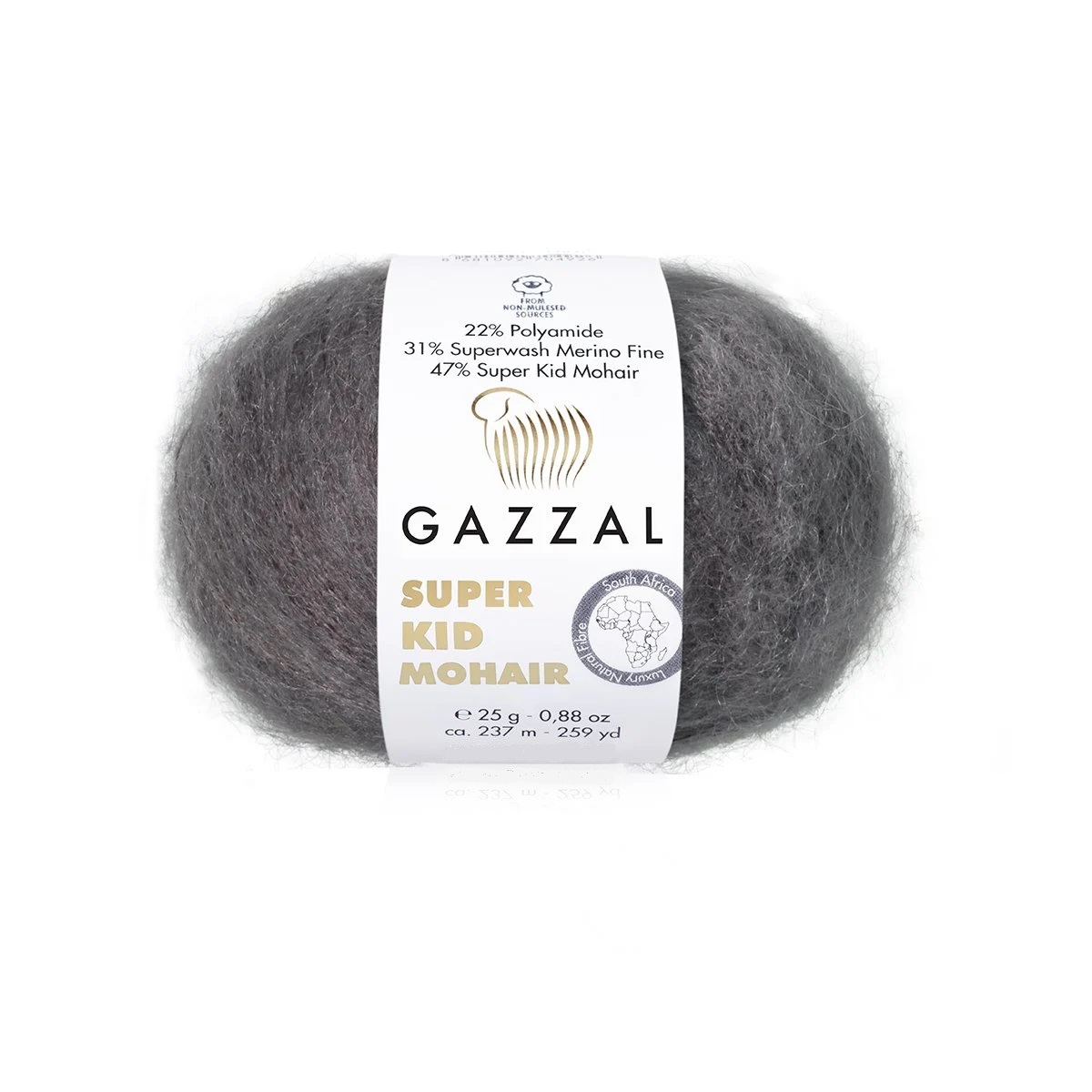 Пряжа Gazzal Super Kid Mohair 64432