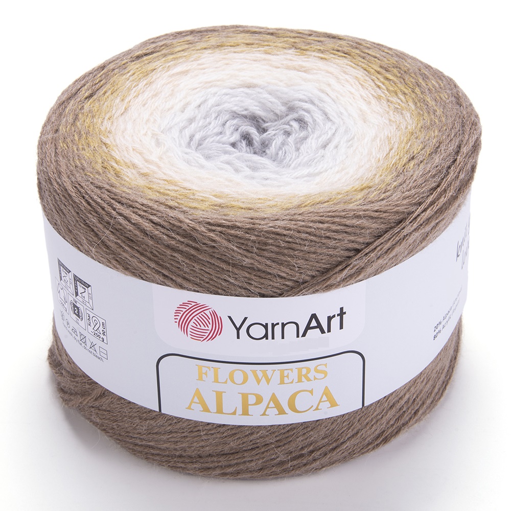 Пряжа YarnArt Flowers Alpaca 407