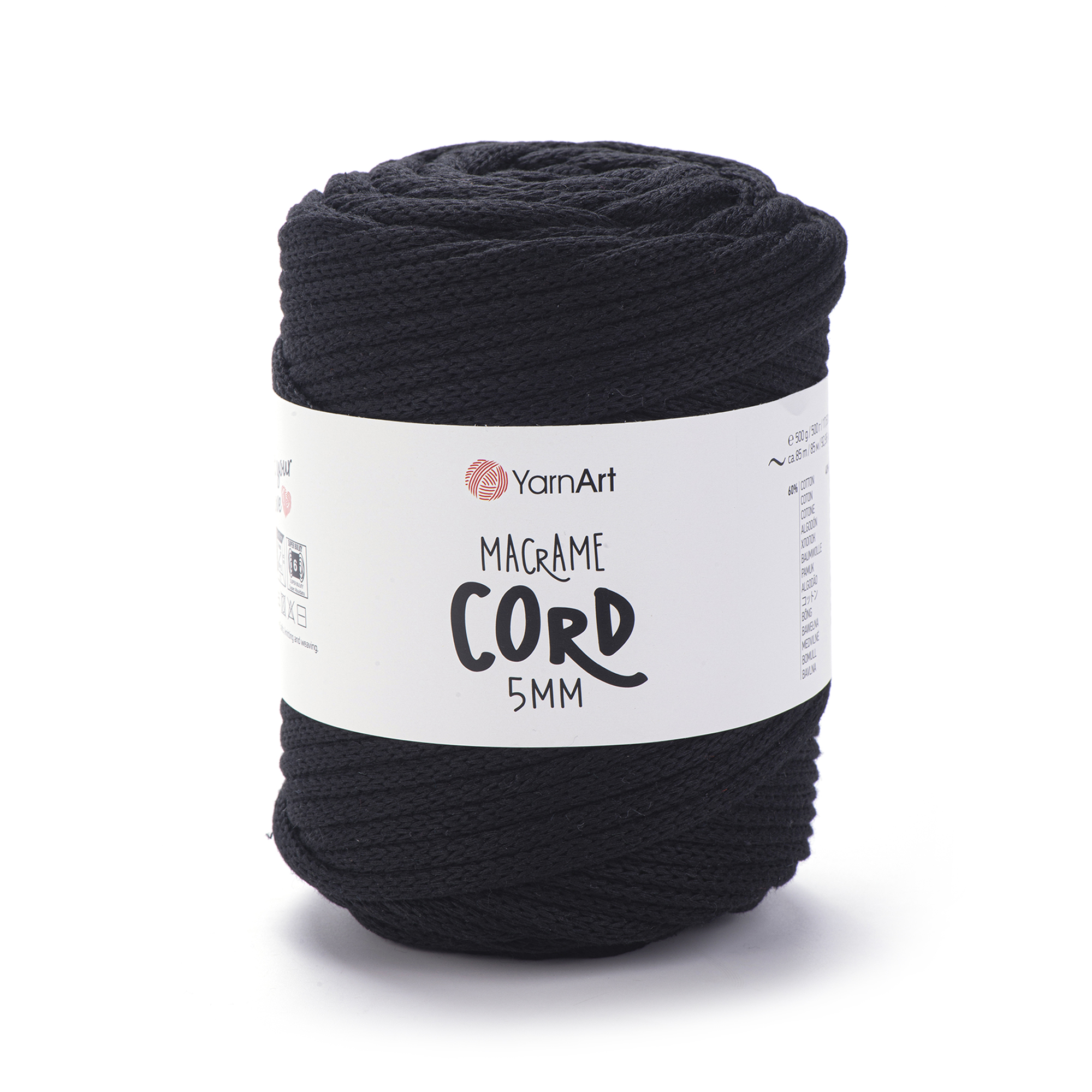 Пряжа YarnArt Macrame Cord 5mm 750