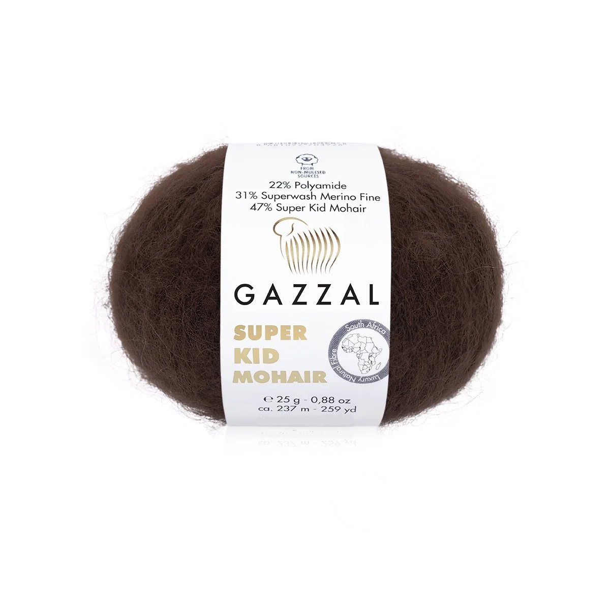 Пряжа Gazzal Super Kid Mohair 64426