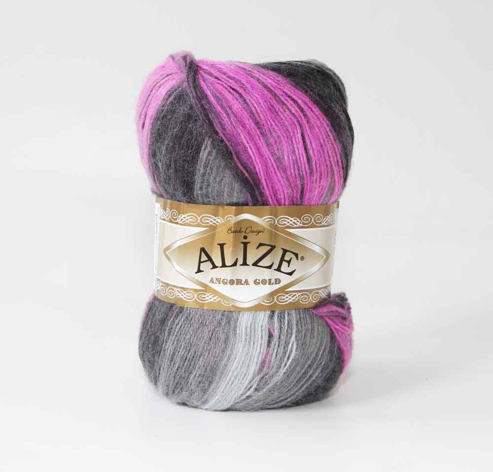 Пряжа Alize Angora Gold Batik 4308