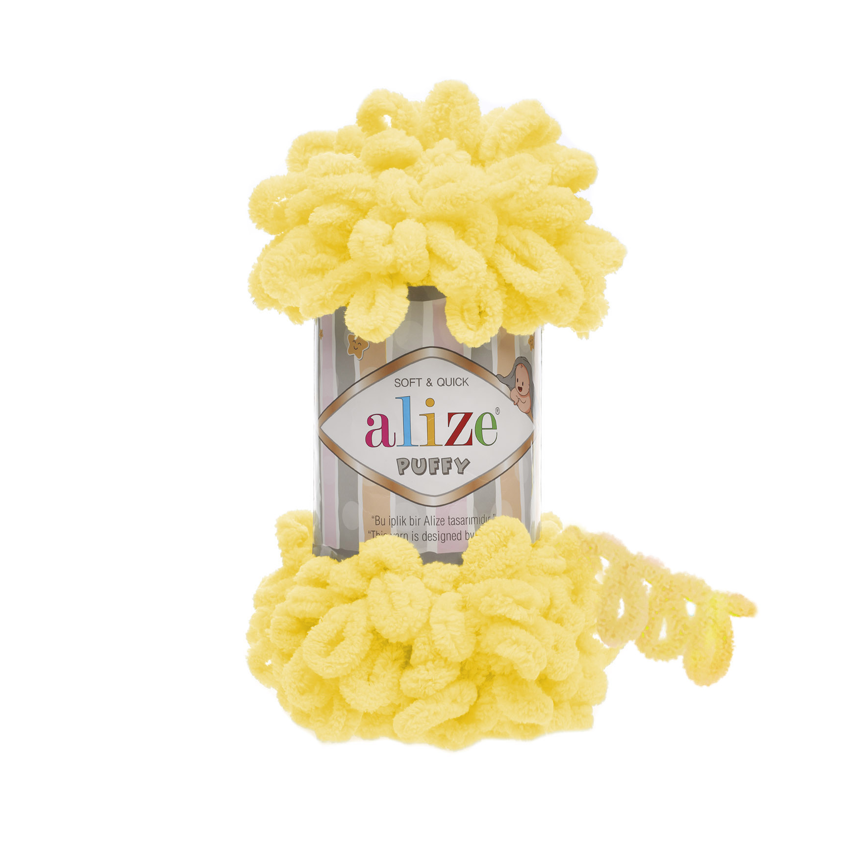 Пряжа Alize Puffy 216