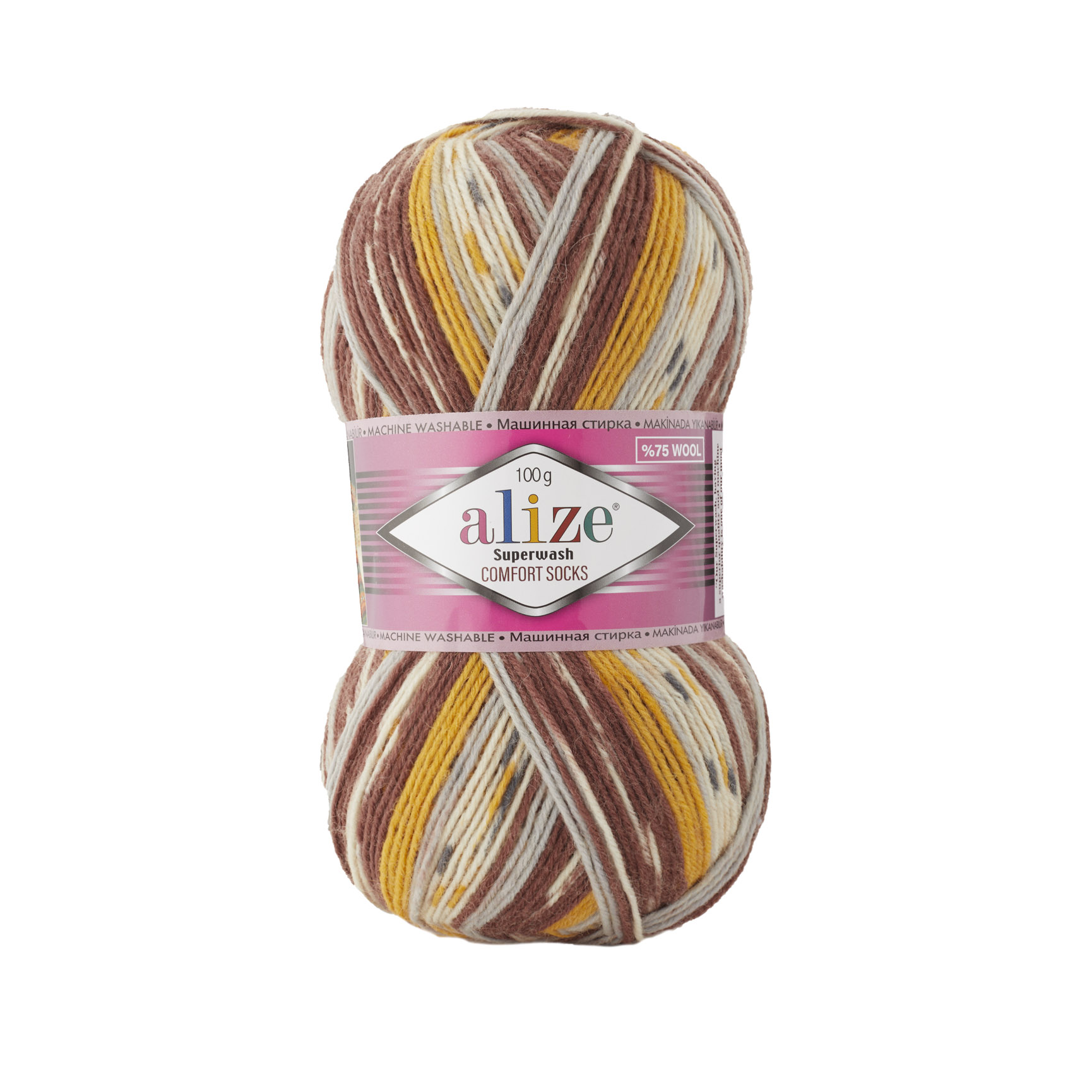 Пряжа Alize Superwash 100 7652