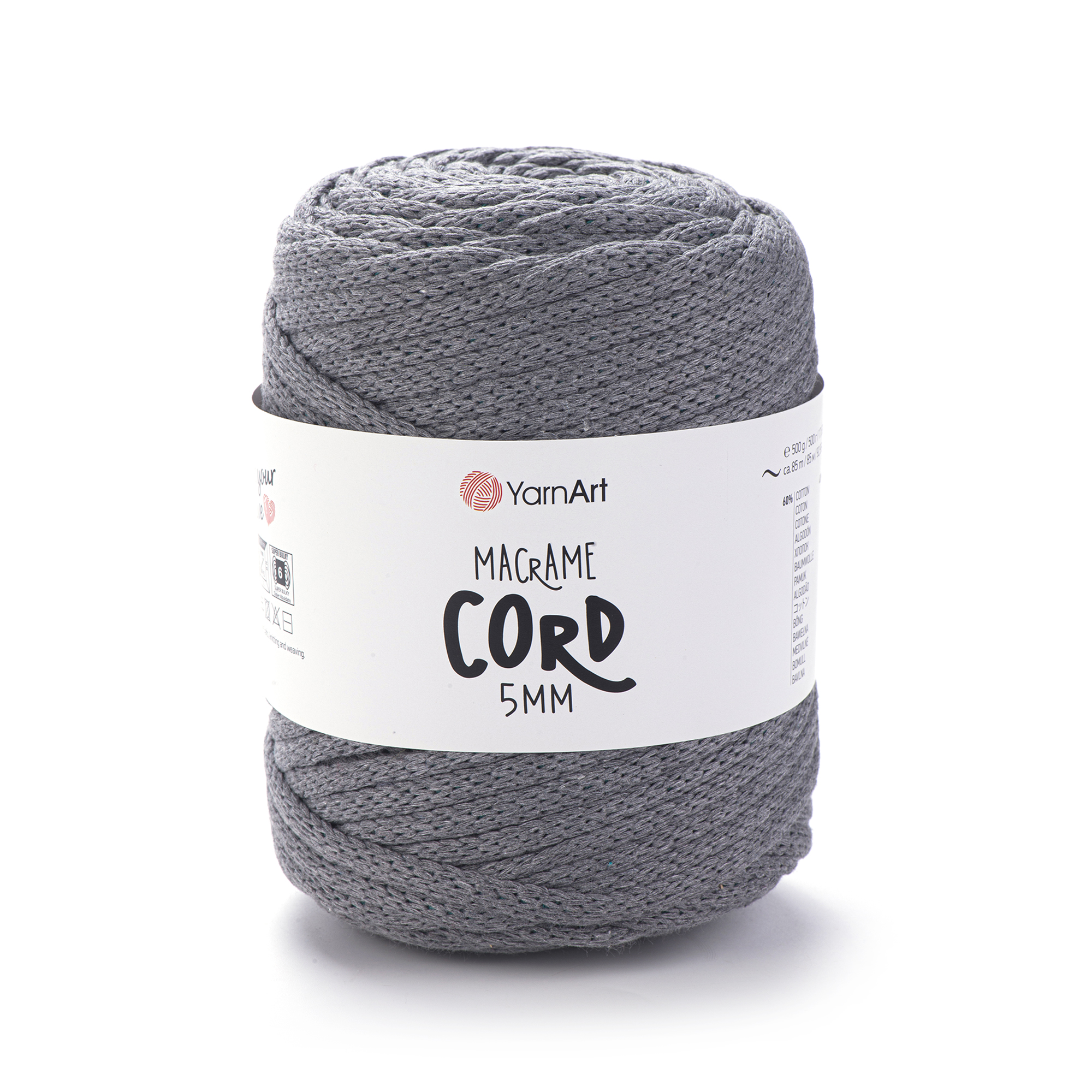 Пряжа YarnArt Macrame Cord 5mm 774
