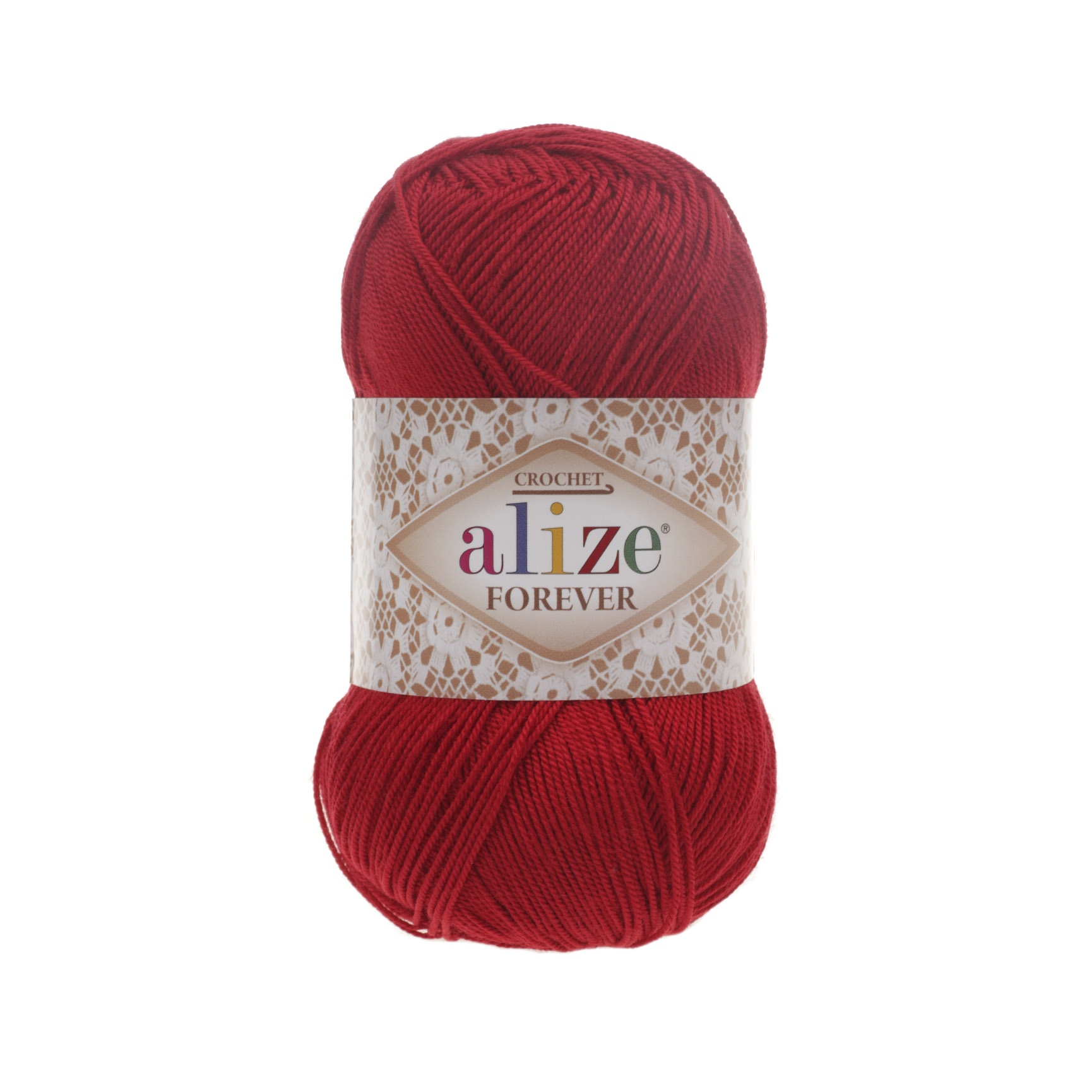 Пряжа Alize Forever Chrochet 106 Red