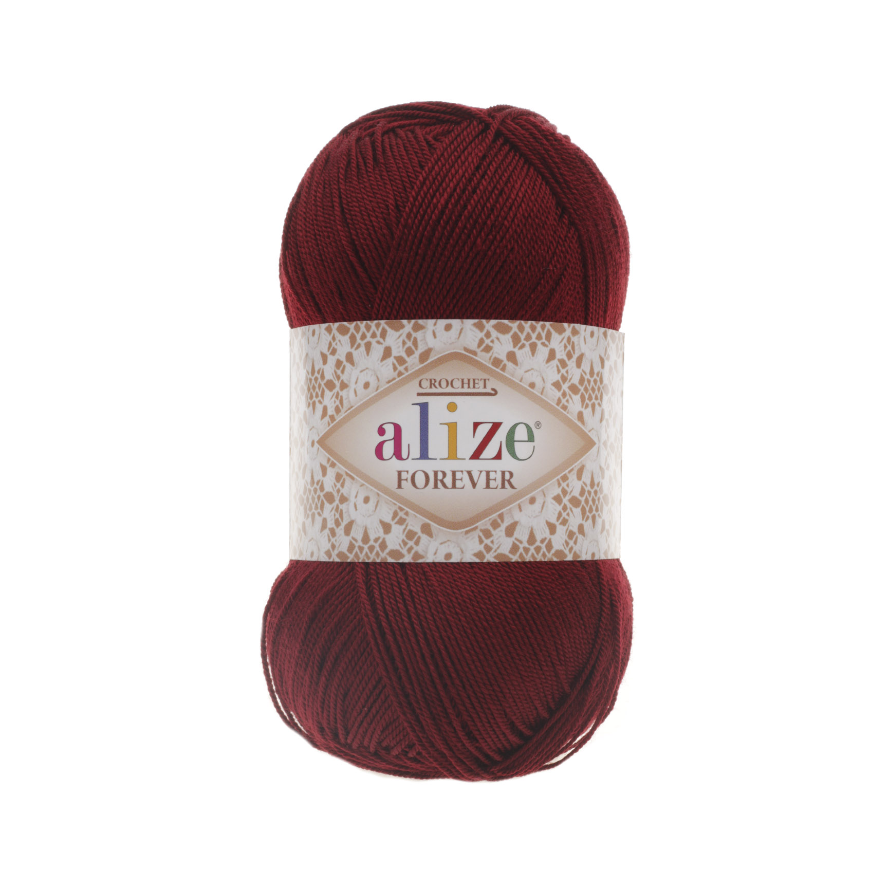 Пряжа Alize Forever Chrochet 339 Bordeaux
