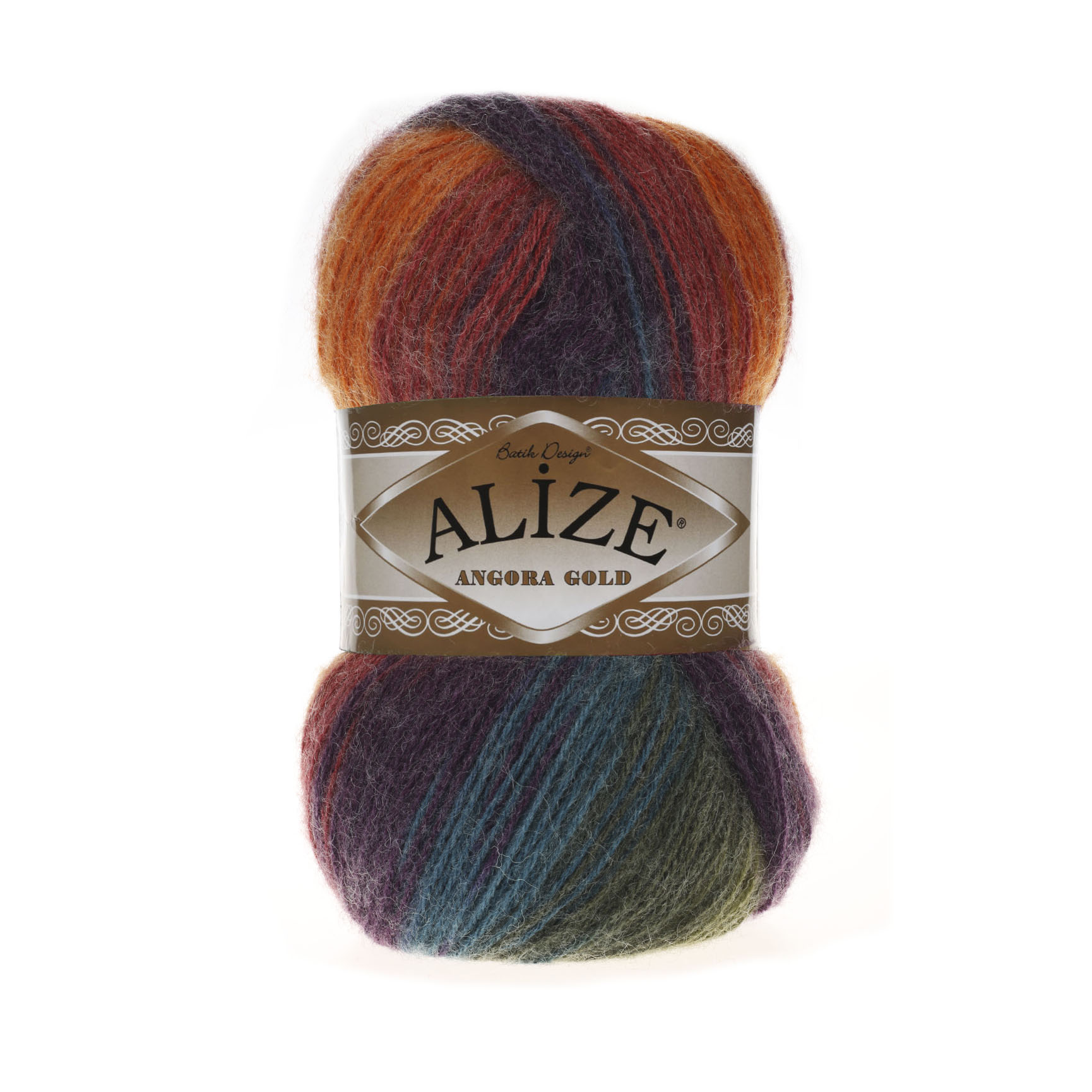Пряжа Alize Angora Gold Batik 4827