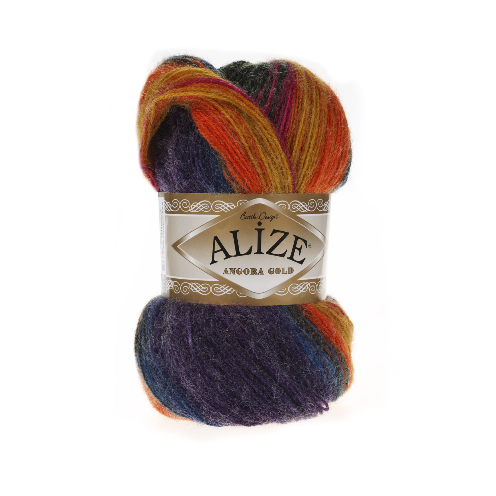 Пряжа Alize Angora Gold Batik 1560