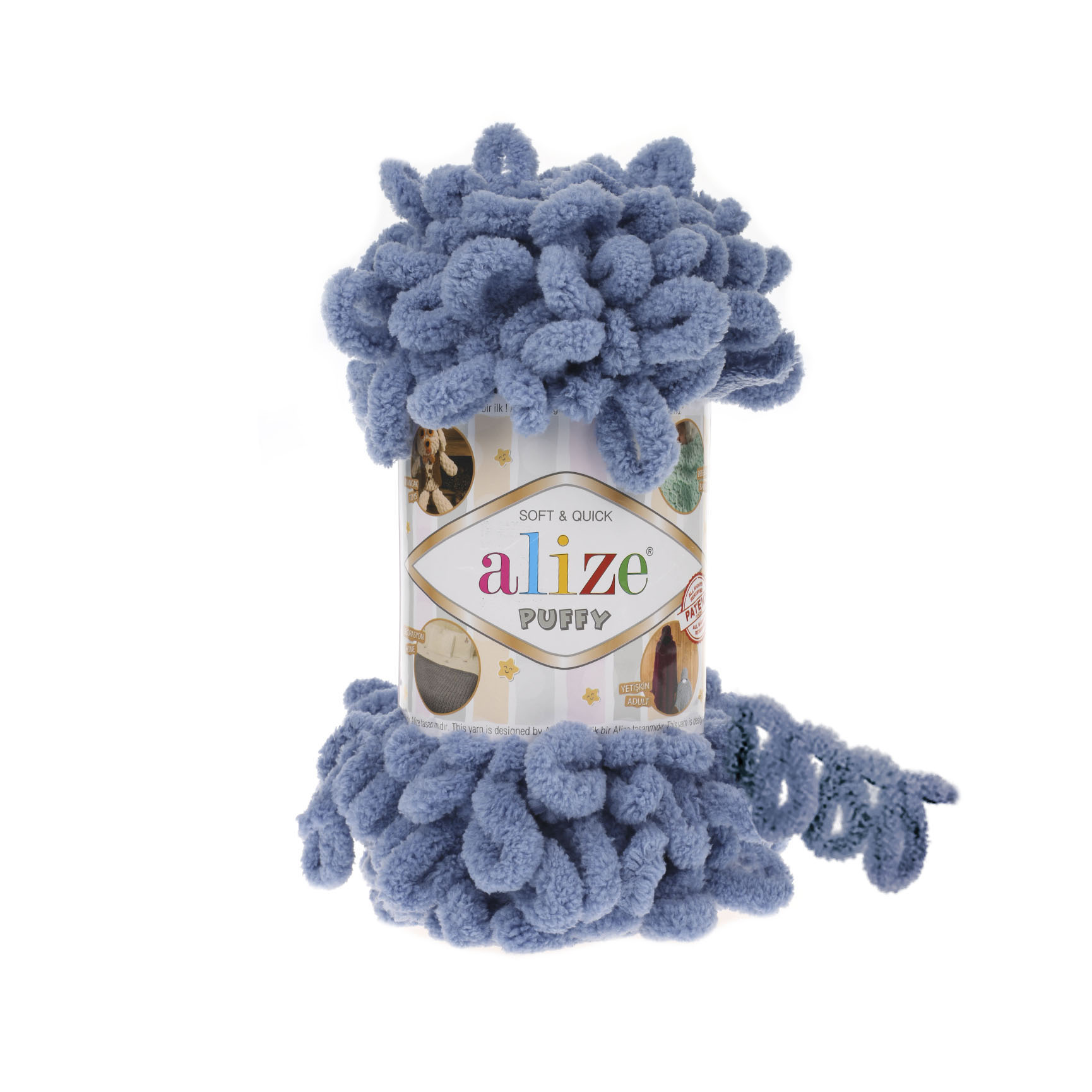Пряжа Alize Puffy 374
