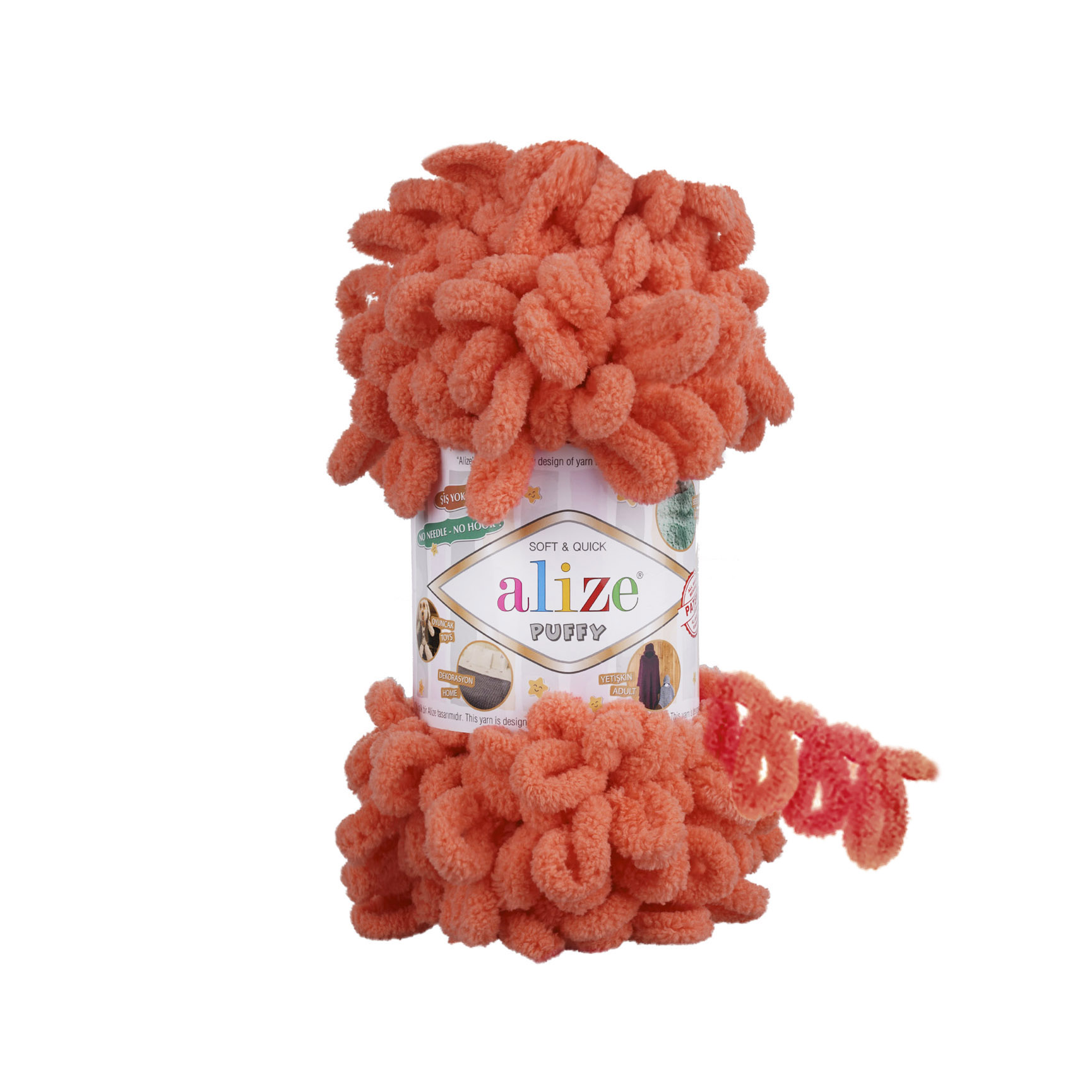 Пряжа Alize Puffy 619