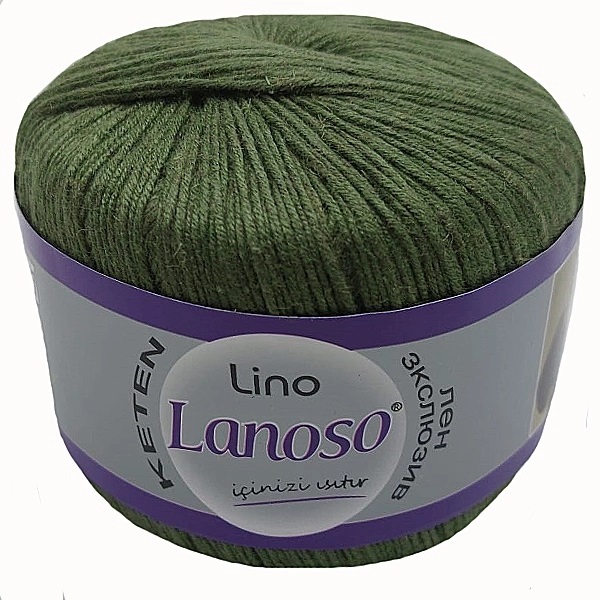 Пряжа Lanoso Lino 912