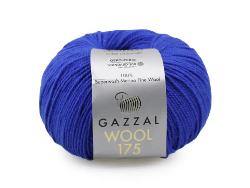 Пряжа Gazzal Wool 175 325