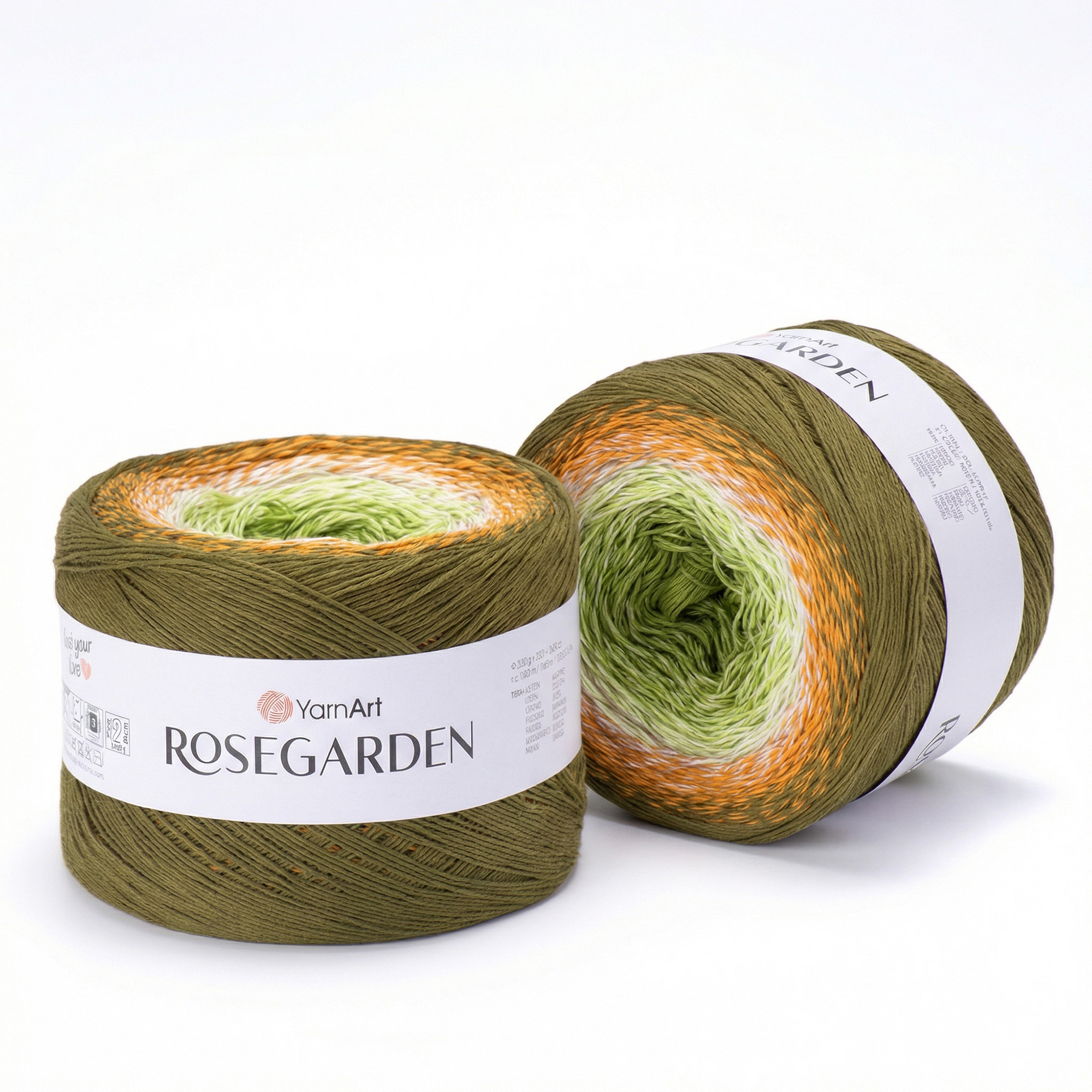 Пряжа YarnArt Rosegarden 340