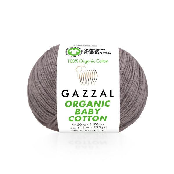 Пряжа Gazzal Organic Baby Cotton 452