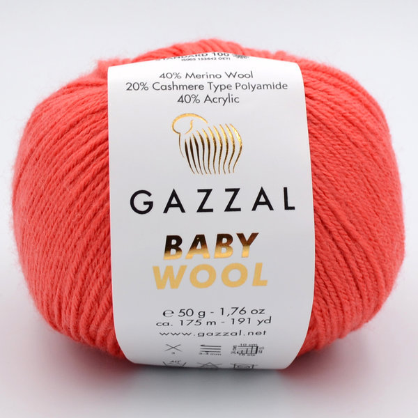 Пряжа Gazzal Baby Wool 819