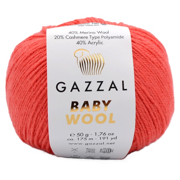 Пряжа Gazzal Baby Wool 819