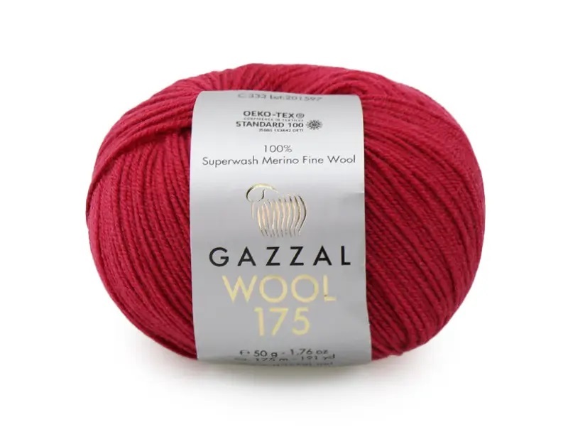 Пряжа Gazzal Wool 175 333
