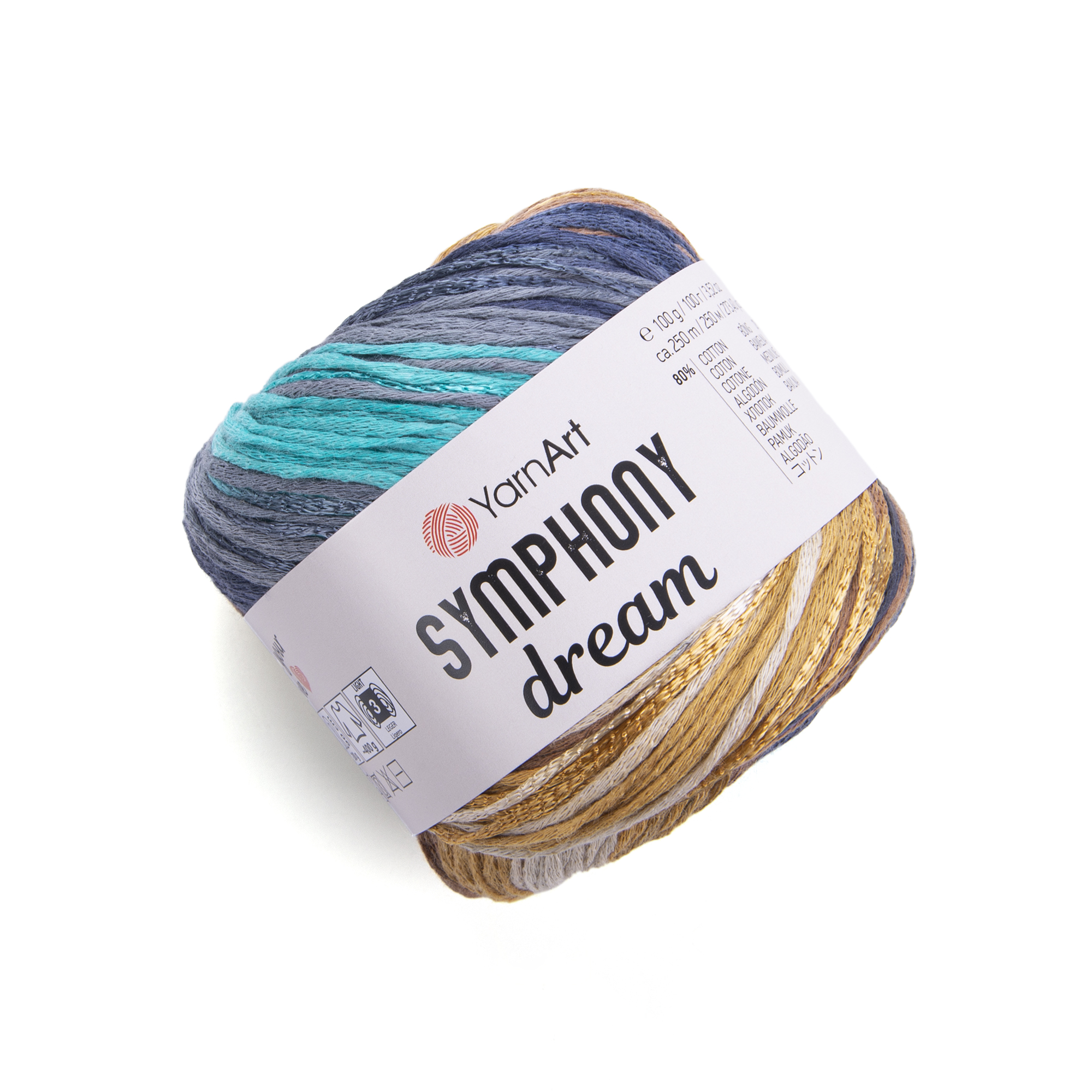 Пряжа YarnArt Symphony Dream 3107